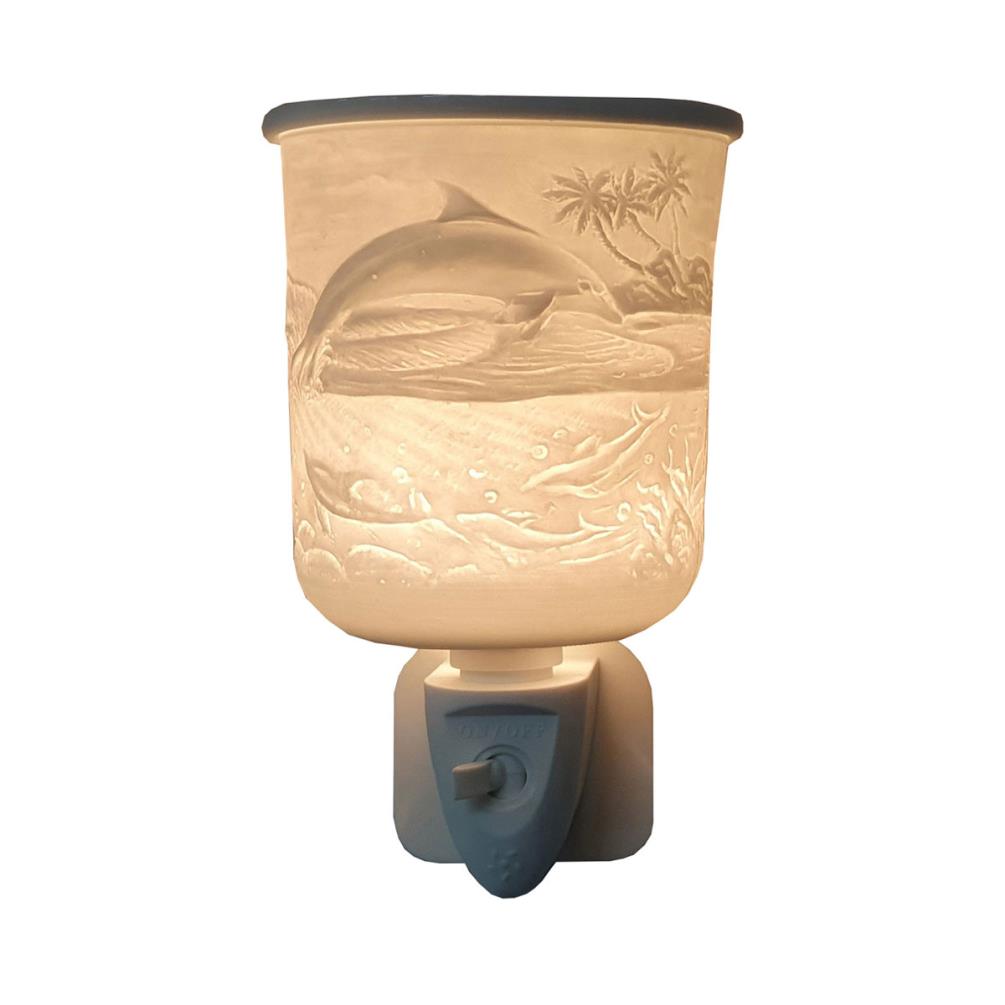 Cello Dolphin Porcelain Plug In Wax Melt Warmer £14.39
